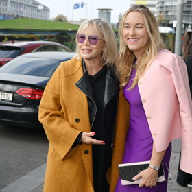 Jana Švandová měla dobrou náladu. 