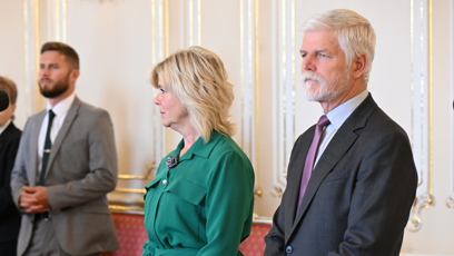FOTO: Eva Pavlová s prezidentem Petrem Pavlem.