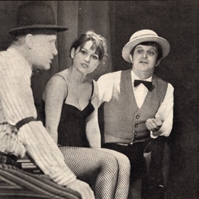 V divadle Semafor s legendami Suchým a Šlitrem