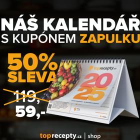 Novinkou v nabídce e-shopu Toprecepty.cz je Kalendář na rok 2025. Ten také pořídíte se slevou 50 %.