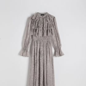 Květované boho šaty s fiží, Reserved, 2 299 Kč