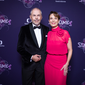 Marek Eben a Tereza Kostková společně moderují již 13. řadu StarDance.