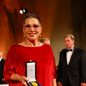 Operní pěvkyně Dagmar Pecková získala loni ocenění za zásluhy o stát v oblasti umění.    