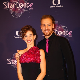 Marta Dancingerová a Martin Prágr tančili tango.