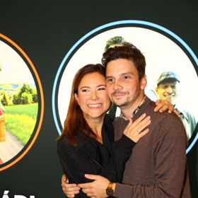 Ladislav Ondřej s Ivanou Korolovou.