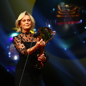 Zpěvačka si odnesla cenu za celoživotní mistrovství v oboru muzikál.