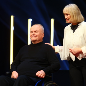 Alfred Strejček a Jitka Molavcová.