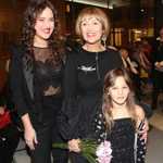 Bára Vaculíková, Petra Černocká a její vnučka, Olivie Coco. Ta je velmi nadaná a úspěšně kráčí ve šlépějích své maminky i babičky.