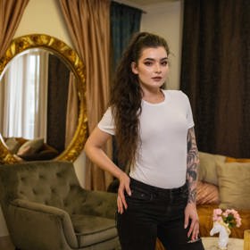 Kristýna Hamříková je fotomodelka i fotografka.