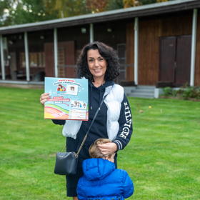 Herečka Eva Čížkovská se pochlubila dvouletým vnoučkem Tadeáškem, ale novinářům zakázala fotit jeho obličej.