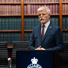 Pavel vystoupil také s přednáškou v Lowyho institutu, který se podle něj zabývá mezinárodní situací především s orientací na Indo-Pacifik. 