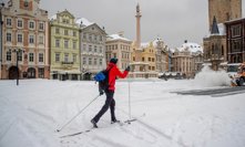 Sněhová kalamita v Praze.