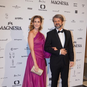 Rudolf Merkner byl patnáct let ženatý s herečkou Janou Bernáškovou. 