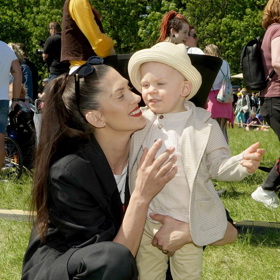 Malý Jiřík má prý obdivuhodný apetit.