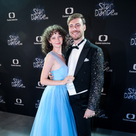 Herečku Dariju Pavlovičovou dovedl Dominik Vodička k vítězství ve StarDance v roce 2023.