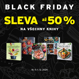 Black Friday se vztahuje i na kuchařky značky Apetit. Na ty je také sleva až do 50 %.