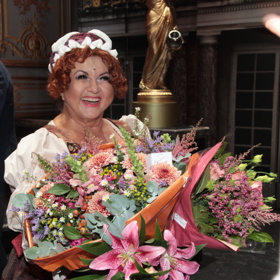 V muzikálu Mefisto nosila Hanka Křížková pro změnu roztomilé kudrlinky.