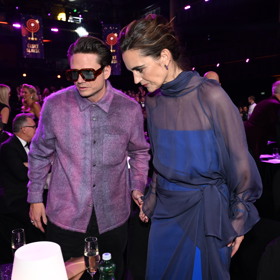 Hvězdy české populární hudby na předávání cen Český slavík 2024. 