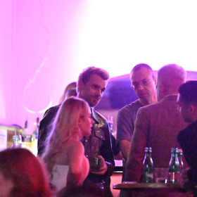 Leoš Mareš dorazil také. 