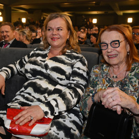 Iva Janžurová s dcerou Sabinou. 