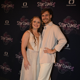 S proměnou Martiny Ptáčkové je spokojený také její taneční partner Dominik Vodička.