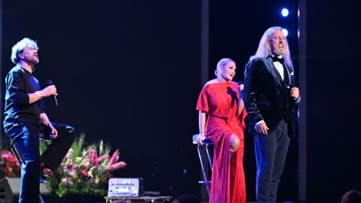 FOTO: Bára Basiková, Dan Bárta a Kamil Střihavka představili novou verzi Jesus Christ Superstar.