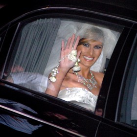 Sedm let po seznámení se konala svatba v Donaldově sídle Mar-a-Lago na Floridě. 