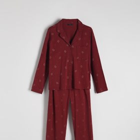 Rubínové pyžamo s perníčky, Reserved, 559 Kč