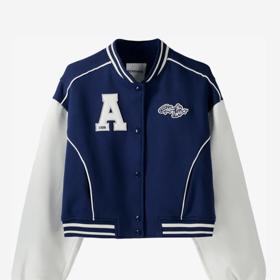 Krátká baseballová bunda, Bershka, 679 Kč