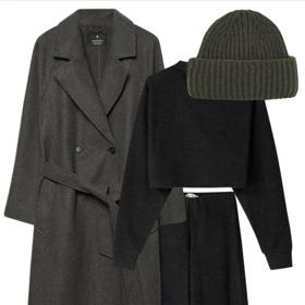 Druhý outfit sestavíte z o něco levnějších kousků. Vyhlíží ale takřka totožně.