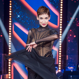 Za paso doble s krátkým účesem si Marta Dancingerová vytančila 30 bodů.