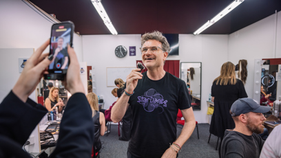 FOTO: Patrik Hartl je věčný vtipálek.