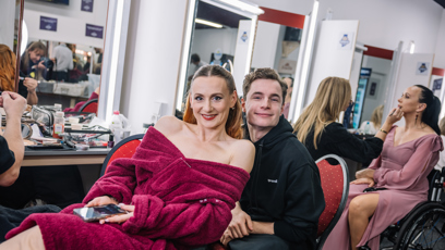 FOTO: Oskar Hes a Kateřina Bartůněk Hrstková.