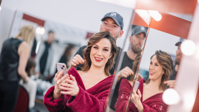 FOTO: Tereza Kostková během líčení.