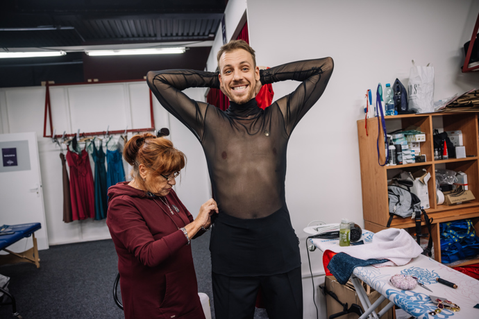 FOTO: Martin Prágr v šatně. – stránka 517