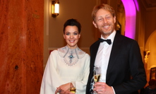 Lilia Khousnoutdinova se svým mužem Karlem Janečkem. 