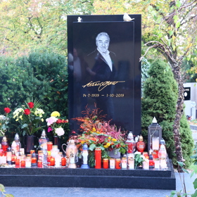 Místo posledního odpočinku Karla Gotta,