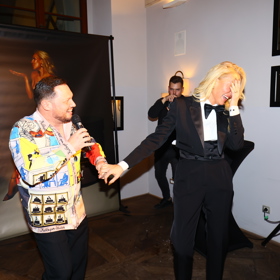 Simona Krainová s Igorem Kmetěm.