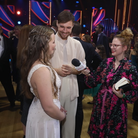 Kickboxerka Martina Ptáčková a její taneční partner Dominik Vodička během rozhovoru pro Lifee.