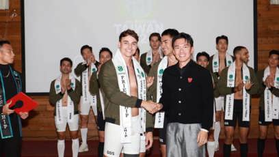 FOTO: Petr Hantych (29) vyjel na Tchaj-wan na světovou soutěž Mister Friendship International.