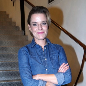 Sandra Černodrinská je v poslední době zvyklá hlavně na prkna Činoherního klubu. 