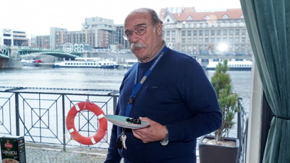 FOTO: Pavel Nový na adventním setkání TV Nova.