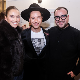 Modelka Andrea Bezděková doporučuje sklenici vody po večírku.