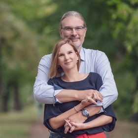 Meteoroložka Dagmar Honsová se svým manželem, hydrologem Janem Daňhelkou.