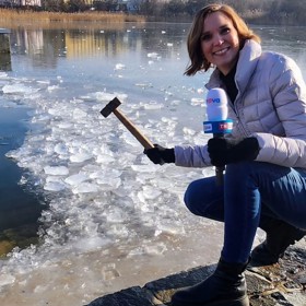 Do terénu se meteoroložka Dagmar Honsová podívá velice často.