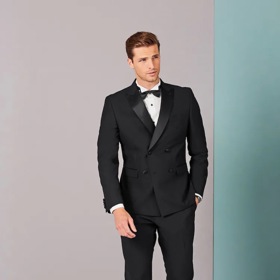 Dvouřadé smokingové sako, NEXT