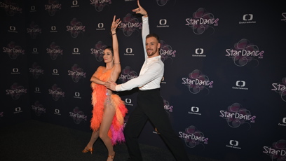 FOTO: Marta Dancingerová a Martin Prágr před začátkem devátého večera StarDance.