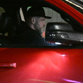 Filip Blažek ve svém autě.