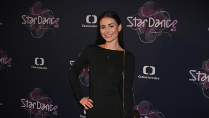 FOTO: Influencerka Anna Šulc se přišla podívat na StarDance.