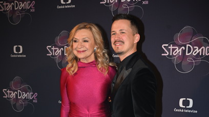FOTO: Jana Paulová a Robin Ondráček ze StarDance vypadli, mezi hosty ale nemohli chybět.